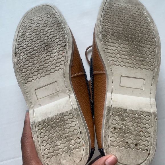 Franco Vanucci Brown and navy blue shoes - Picture 5 of 5